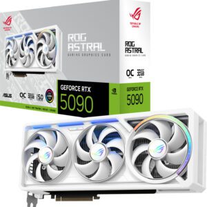 SCHEDA VIDEO ASUS NVIDIA GeForce RTX 5090 32 GB ROG Astral OC WHITE GDDR7