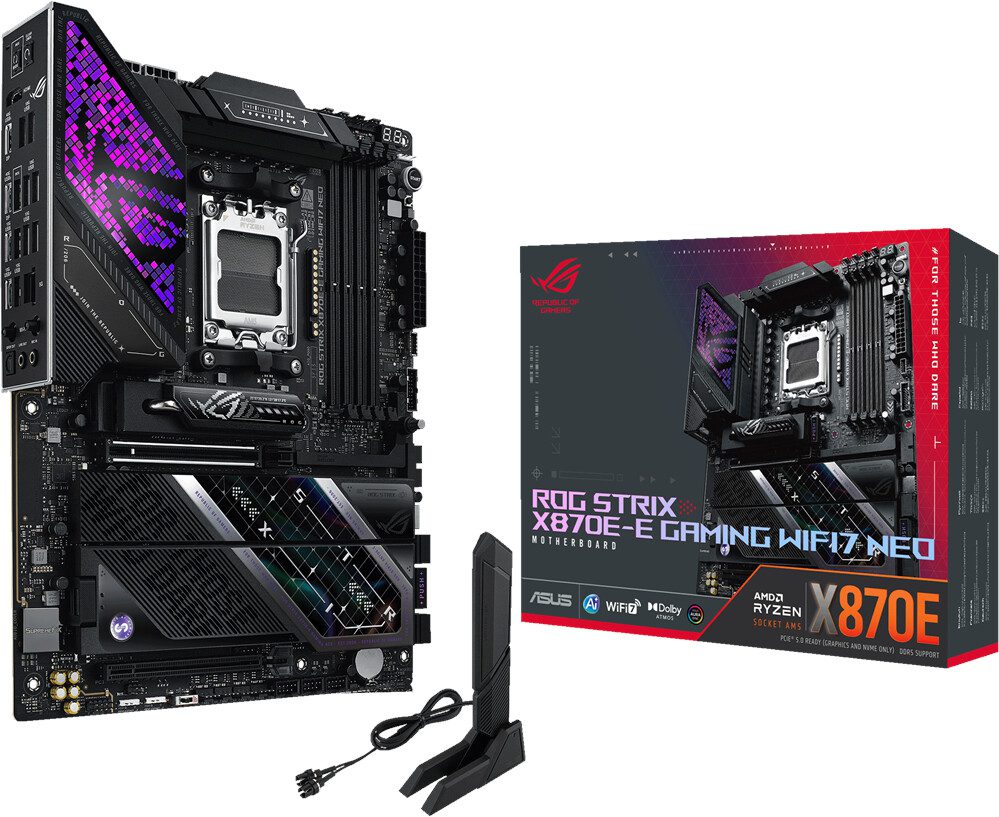 SCHEDA MADRE ASUS ROG STRIX X870E-E GAMING WIFI7 NEO Socket AM5 ATX