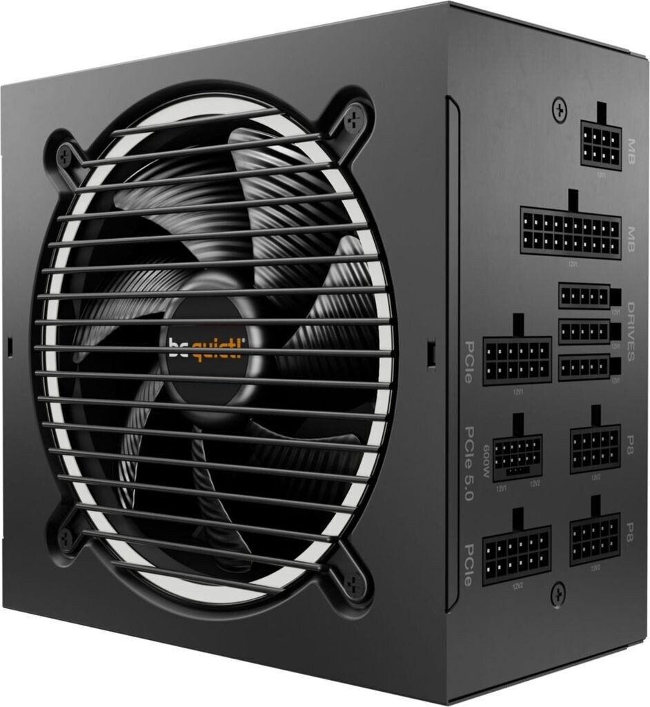 ALIMENTATORE POWER SUPPLY be quiet! PURE POWER 12M 1200W 20+4 pin ATX Black 80+ GOLD - immagine 3