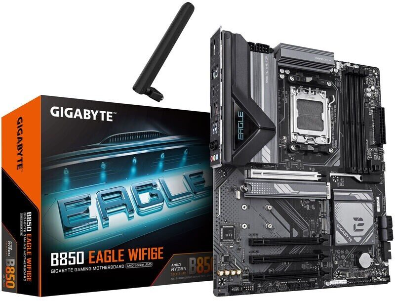 SCHEDA MADRE GIGABYTE B850 EAGLE WIFI6E SOCKET AM5 - immagine 2