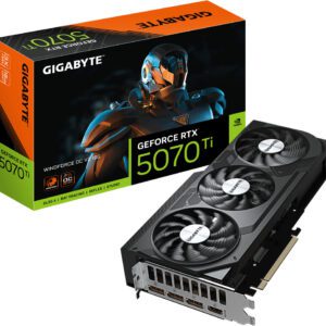 SCHEDA VIDEO GIGABYTE GeForce RTX 5070 Ti WINDFORCE OC V2 16GB GDDR6, 256bit, PCI-E 5.0, 2497 MHz Core Clock, 3 x DisplayPort, 1 x HDMI, GV-N507TWF3OCV2-16GD