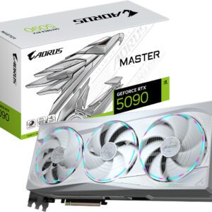 SCHEDA VIDEO GIGABYTE NVIDIA GeForce RTX 5090 AORUS MASTER ICE 32GB GDDR7 GV-N5090AORUSM ICE-32GD
