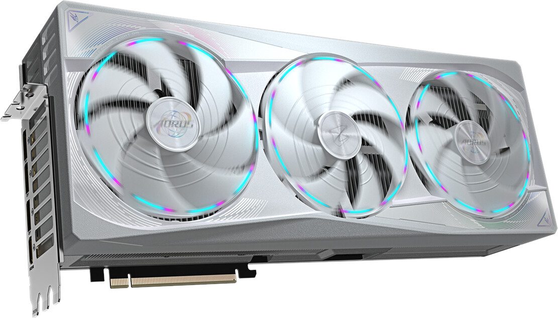 SCHEDA VIDEO GIGABYTE NVIDIA GeForce RTX 5090 AORUS MASTER ICE 32GB GDDR7 GV-N5090AORUSM ICE-32GD - immagine 7