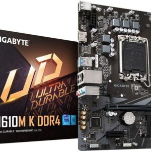SCHEDA MADRE GIGABYTE H610M K DDR4 SOCKET 1700