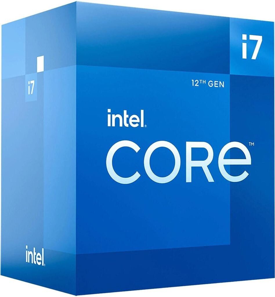PROCESSORE CPU Intel Core i7-12700F 25 MB Smart Cache Box