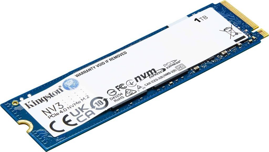 SSD Kingston Technology 1TB NV3 M.2 2280 NVMe SNV3S/1000G