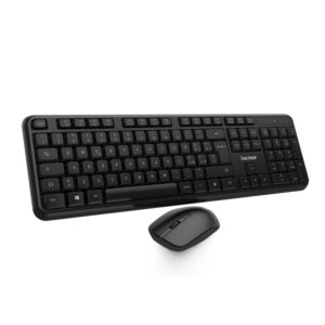 Kit Tastiera e Mouse Vultech KM-811W Keyboard Wireless, digitazione silenziosa