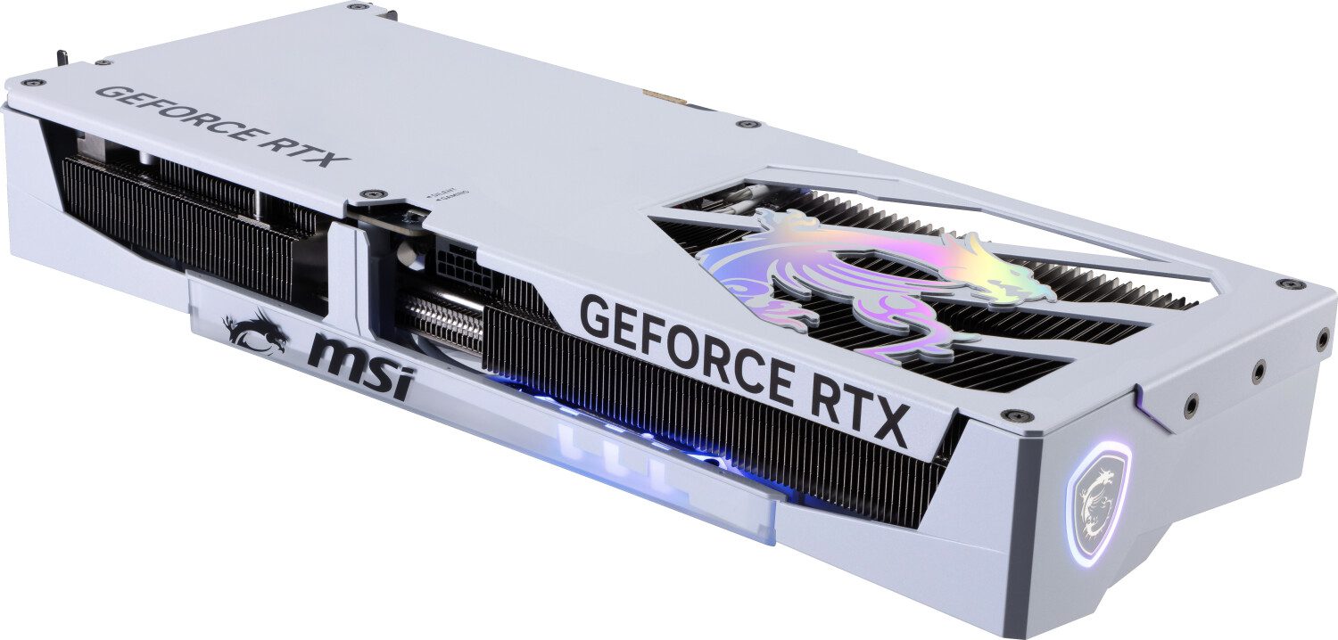 SCHEDA VIDEO MSI NVIDIA GEFORCE RTX 5080 GAMING TRIO OC WHITE 16 GB GDDR7 - immagine 3