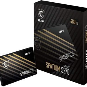 SSD MSI Spatium S270 SATA 2.5 480GB 2.5" Serial SATA III 3D NAND (S78-440E350-P83)