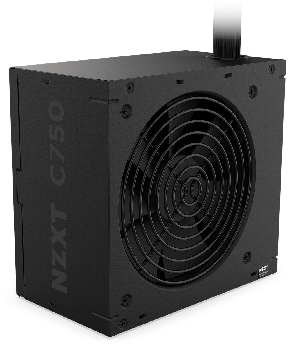 ALIMENTATORE POWER SUPPLY NZXT C750 750W 24-pin ATX Black 80+ BRONZE (PA-7B3BB-EU) - immagine 6