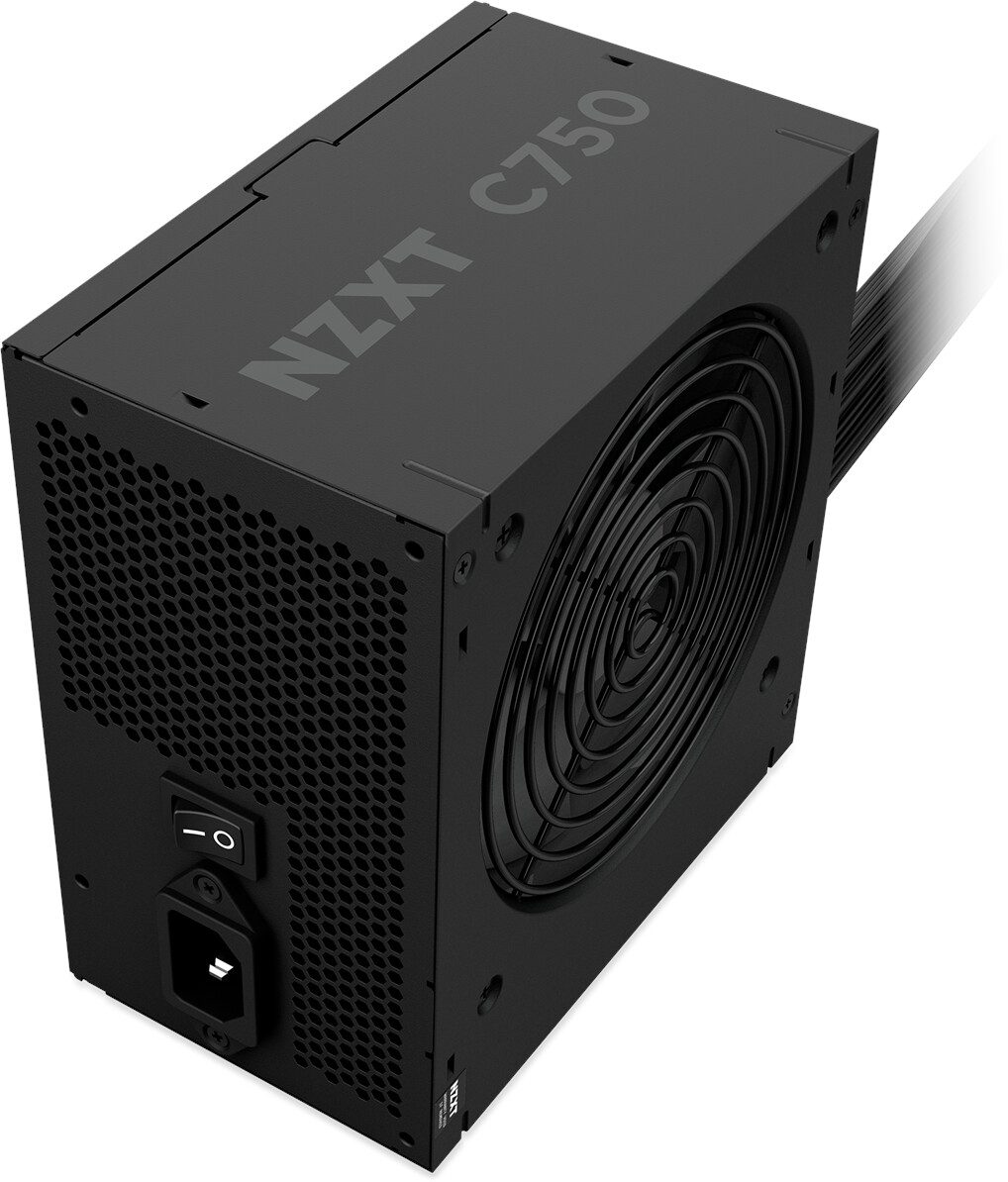 ALIMENTATORE POWER SUPPLY NZXT C750 750W 24-pin ATX Black 80+ BRONZE (PA-7B3BB-EU) - immagine 4
