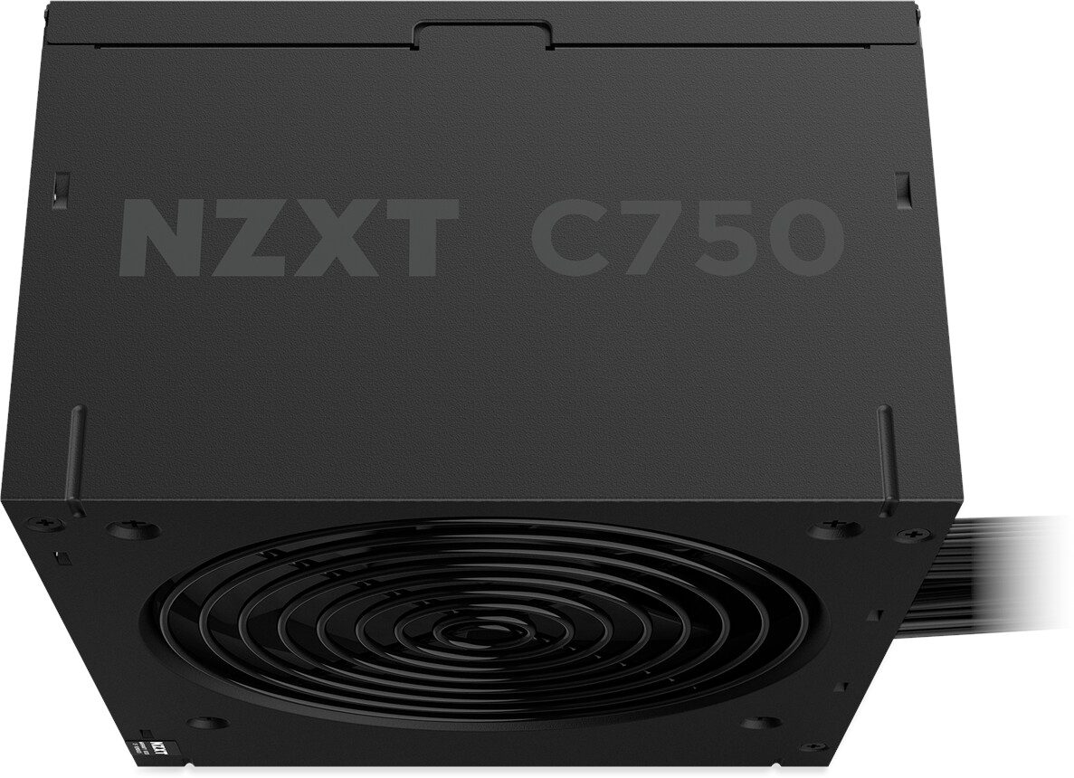 ALIMENTATORE POWER SUPPLY NZXT C750 750W 24-pin ATX Black 80+ BRONZE (PA-7B3BB-EU) - immagine 2