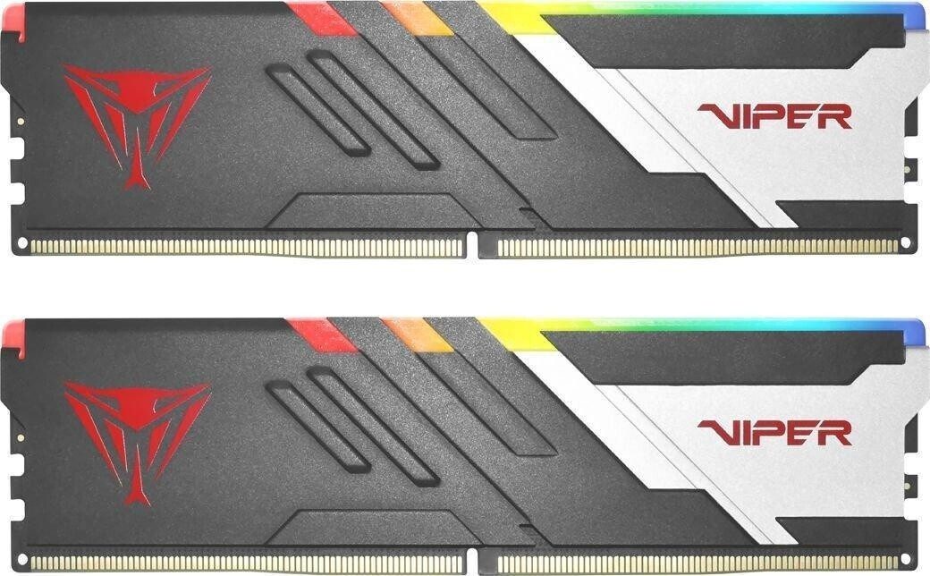 RAM DDR5 Patriot Memory Viper RGB KIT 32GB 2x16GB 6400MHz XMP (PVVR532G640C32K)