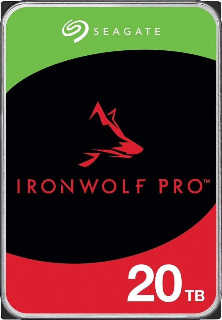 HDD Seagate IronWolf Pro 20TB 7200 RPM 256 MB 3.5" (ST20000NT001)