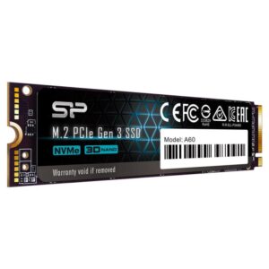 SSD Silicon Power A60 128GB M.2 PCIe NVMe Gen3x4 SP128GBP34A60M28