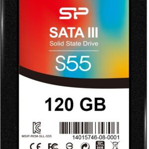 SSD Silicon Power Slim S55 2.5" 120GB Serial SATA III TLC (SP120GBSS3S55S25)