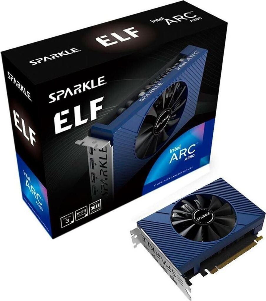 SCHEDA VIDEO Sparkle Intel Arc A380 ELF 6GB GDDR6