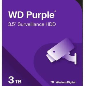 HDD Western Digital Purple 3TB 5400 RPM 128 MB 3.5" Serial SATA III (WD34PURZ)