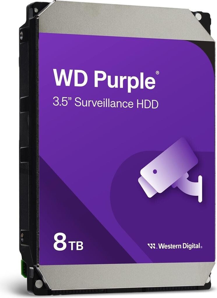 HDD Western Digital PURPLE 8TB WD 8TB 3.5" Serial SATA III (WD85PURZ)
