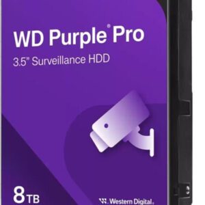 HDD Western Digital Purple Pro Smart Video 8TB 7200 RPM 3.5" Serial SATA III (WD8002PURP)