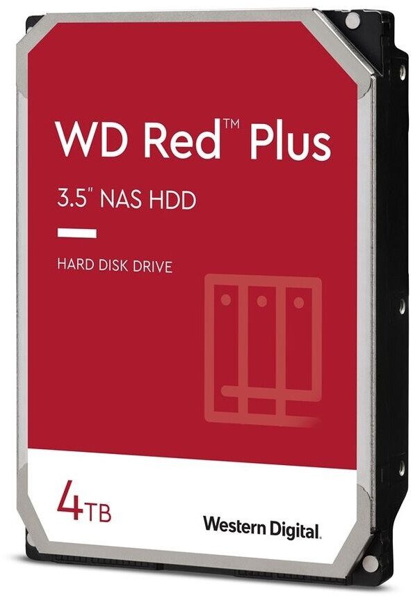 HDD Western Digital Red Plus 3.5" 4TB Serial SATA III (WD40EFPX)