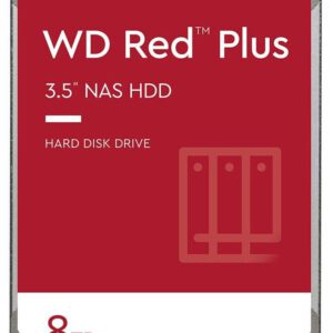 HDD Western Digital Red Plus 3.5" 8TB Serial SATA III (WD80EFPX)