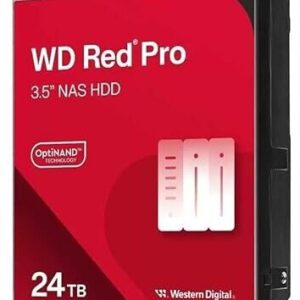 HDD WESTERN DIGITAL Red Pro 24TB 3.5" 512 MB 7200 rpm (WD241KFGX)