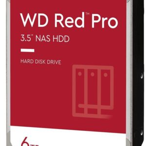 HDD Western Digital Red Pro 6TB 7200 RPM 256 MB 3.5" Serial SATA III (WD6005FFBX)