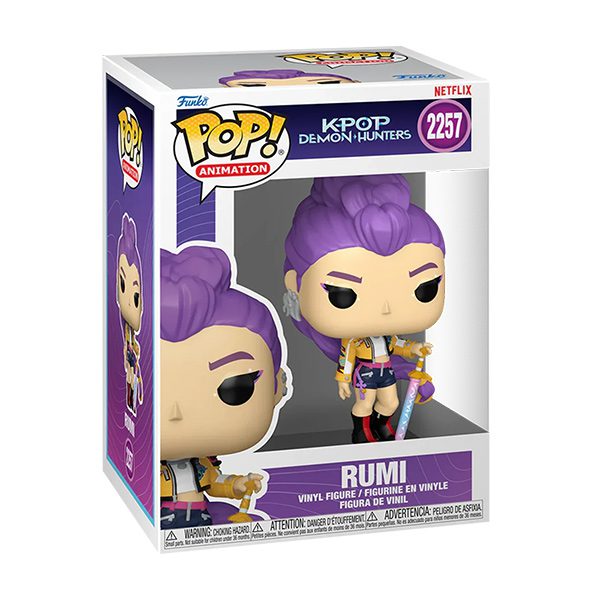 Funko POP! KPop Demon Hunters: Rumi (2257) - NUOVO - immagine 2