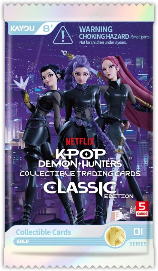 Busta Singola Kpop Demon Hunters Kayou Classic Edition (5 Carte)