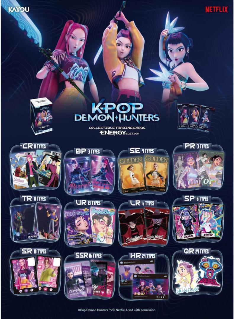 Kpop Demon Hunters Kayou Energy Edition Busta Singola (8 Carte) - immagine 2