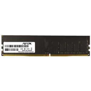 MEMORIE RAM DDR4 UDIMM AFOX 4GB 2666MHZ MICRON CHIP AFLD44FK1P