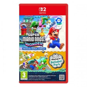 NINTENDO SWITCH 2 Super Mario Bros. Wonder + Tutti al Parco Bellabel Versione Italiana Nuovo e sigillato