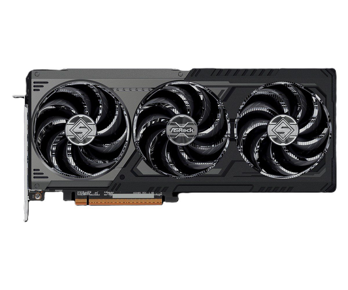 SCHEDA VIDEO ASRock RADEON RX 9070 GRE Steel Legend Dark 12GB OC (RX9070GRE SLD 12GO)