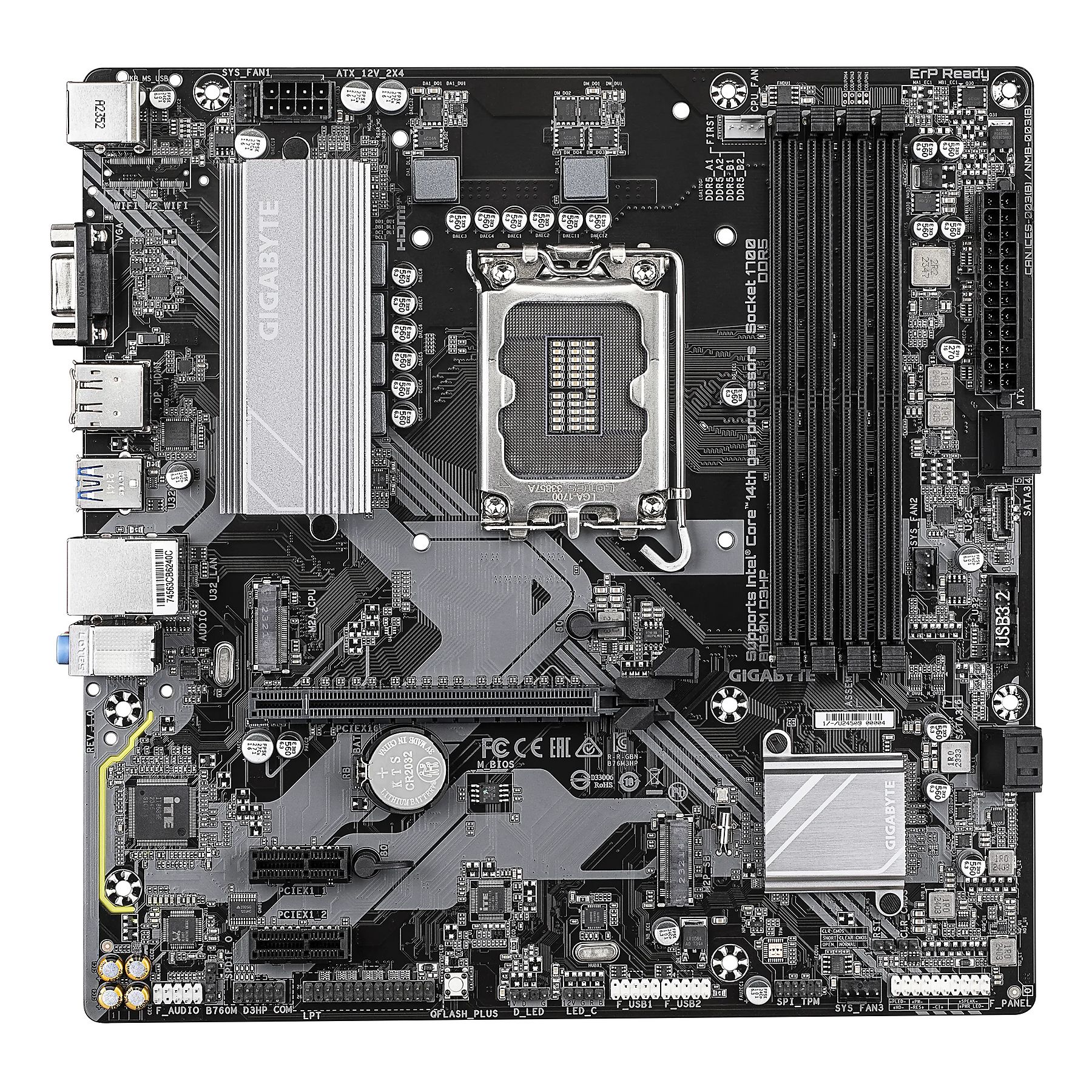 SCHEDA MADRE GIGABYTE B760M D3HP SOCKET 1700 - immagine 3