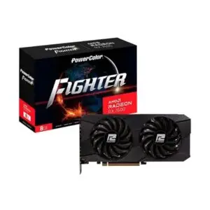 SCHEDA VIDEO PowerColor RADEON RX 7600 Fighter V2 8GB - RX 7600 8G-F/V2
