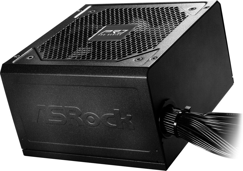 ALIMENTATORE POWER SUPPLY ASRock PRO-650G 650W 80+ Gold (90-UXR065-GNEAA2) - immagine 3