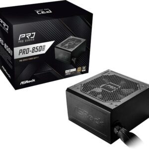 ALIMENTATORE POWER SUPPLY Asrock PRO-850G 850W 24-pin ATX Black 80+ GOLD (PRO-850G)