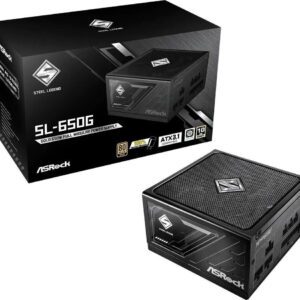 ALIMENTATORE POWER SUPPLY ASRock STEEL LEGEND SL-650G 650W 80+ Gold (90-UXS065-GFEAAA)