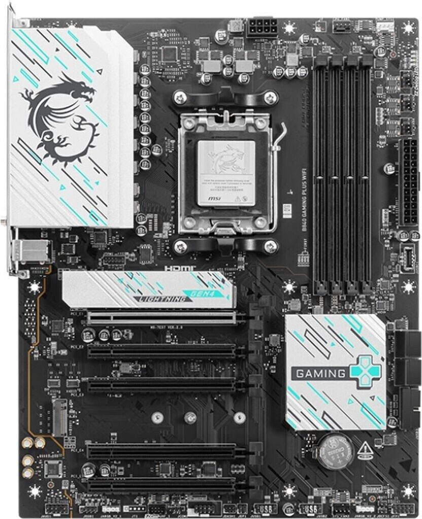 SCHEDA MADRE MSI B840 GAMING PLUS WIFI Socket AM5 ATX (7E57-002R) - immagine 4