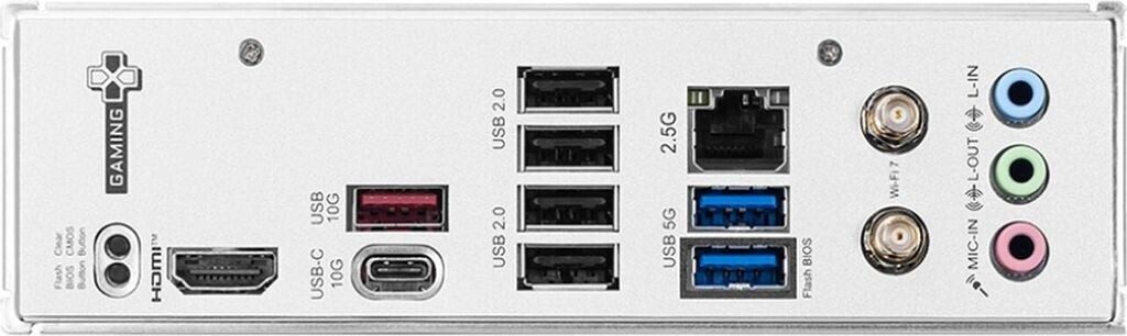 SCHEDA MADRE MSI B840 GAMING PLUS WIFI Socket AM5 ATX (7E57-002R) - immagine 5