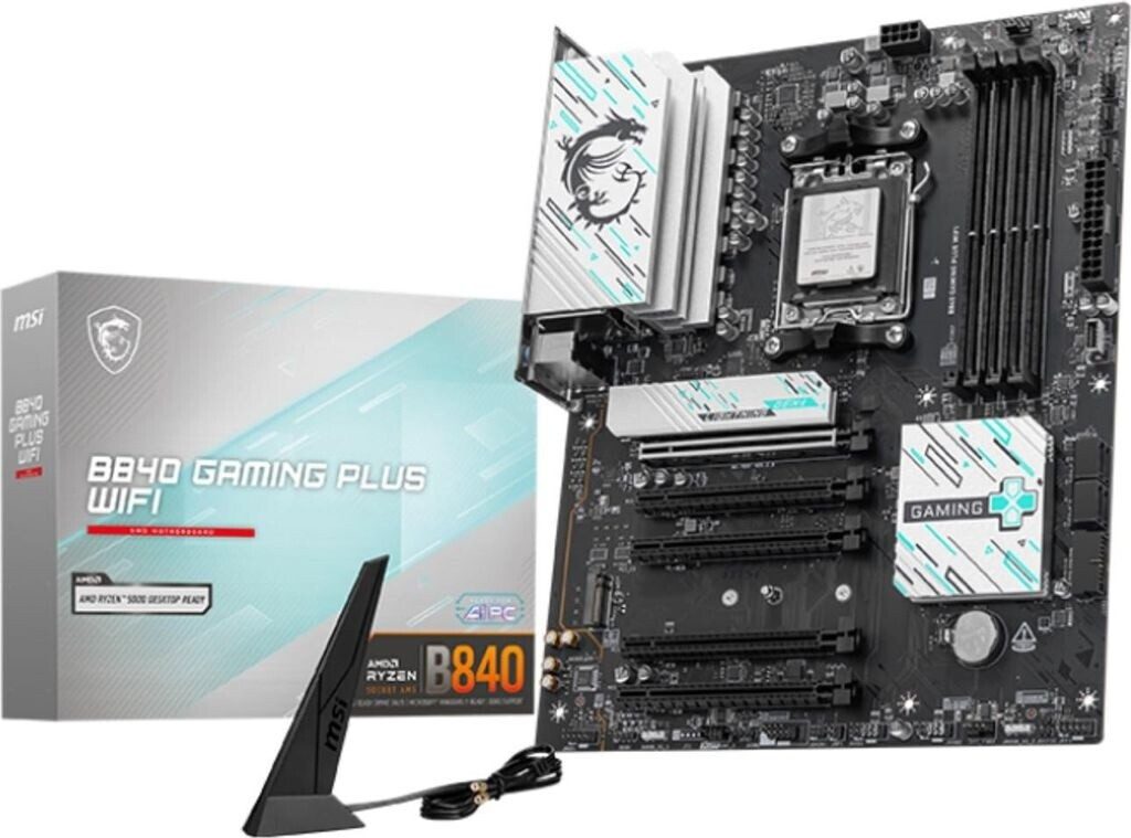 SCHEDA MADRE MSI B840 GAMING PLUS WIFI Socket AM5 ATX (7E57-002R)