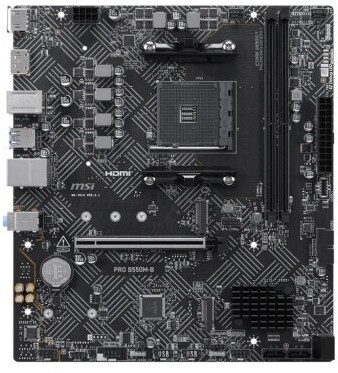 SCHEDA MADRE MSI PRO B550M-B SOCKET AM4 - immagine 2