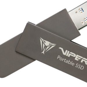SSD esterno portatile Patriot Viper PVP30 Duo Compact 512GB 1000MB/s USB A+C 3.2 Gen2 (PVP30512G28UDG)