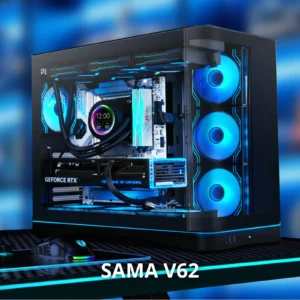 PC GAMING SAMA - RTX 5080 16GB, CPU AMD 9950X3D, RAM DDR5 KIT 32GB 6000MHZ, SSD M.2 2TB, 1000W 80+ GOLD, LIQUID 360MM