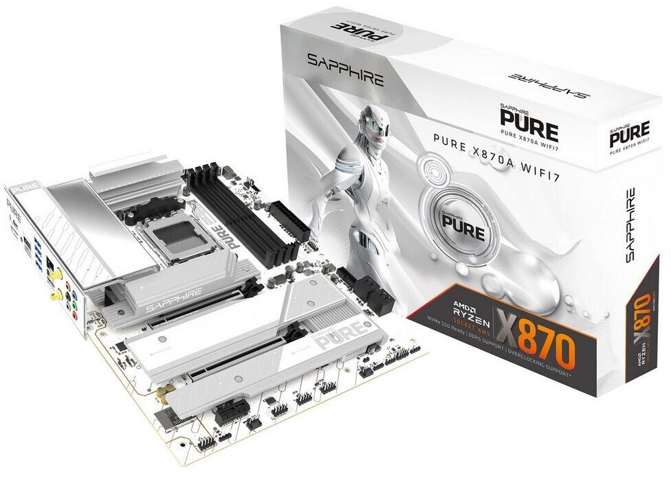 SCHEDA MADRE SAPPHIRE PURE X870A WIFI 7 SOCKET AM5