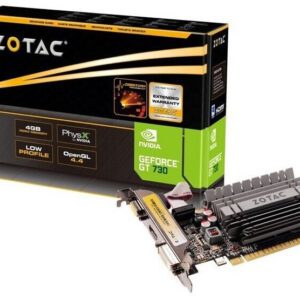 SCHEDA VIDEO Zotac NVIDIA GeForce GT 730 4GB GDDR3