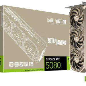 Scheda Video ZOTAC GAMING GeForce RTX 5080 SOLID Core OC 16GB 20th Anniversary Edition - ZT-B50800J2S-10P