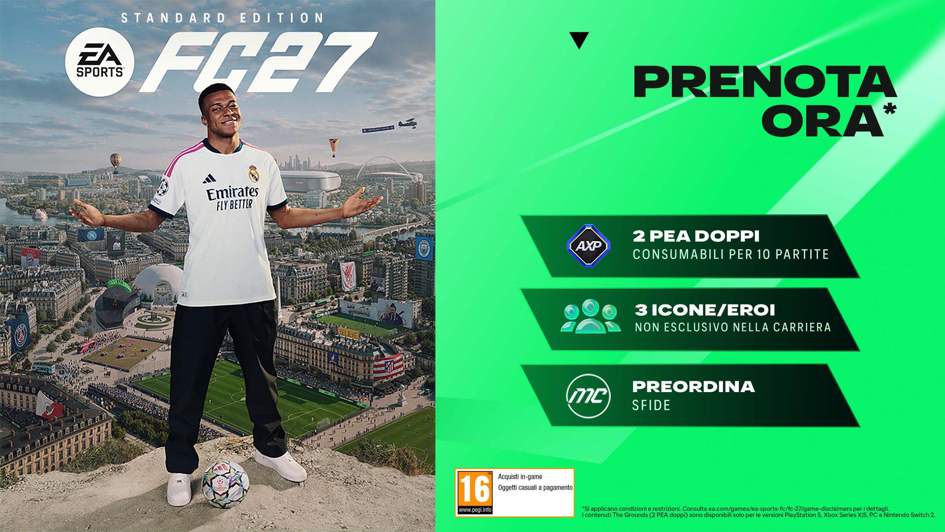 PREORDINE - EA SPORTS FC 27 PC (Key Digitale) - immagine 2
