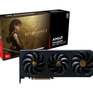 Scheda Video PowerColor Radeon RX 9070 XT Hellhound Resonance Edition OC 16GB - RX9070XT 16G-L/OC/RES